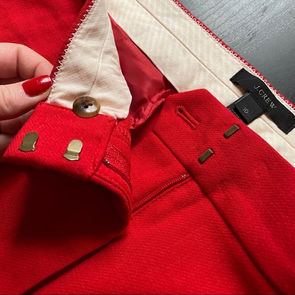 Red J Crew Pants - Picture 2 of 6